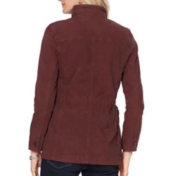 Lucky Brand Maroon Utility Jacket Size S - Picture 11 of 14